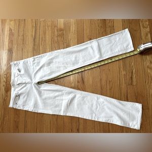 GAP 1969 White Real Straight Jeans Size 29 T